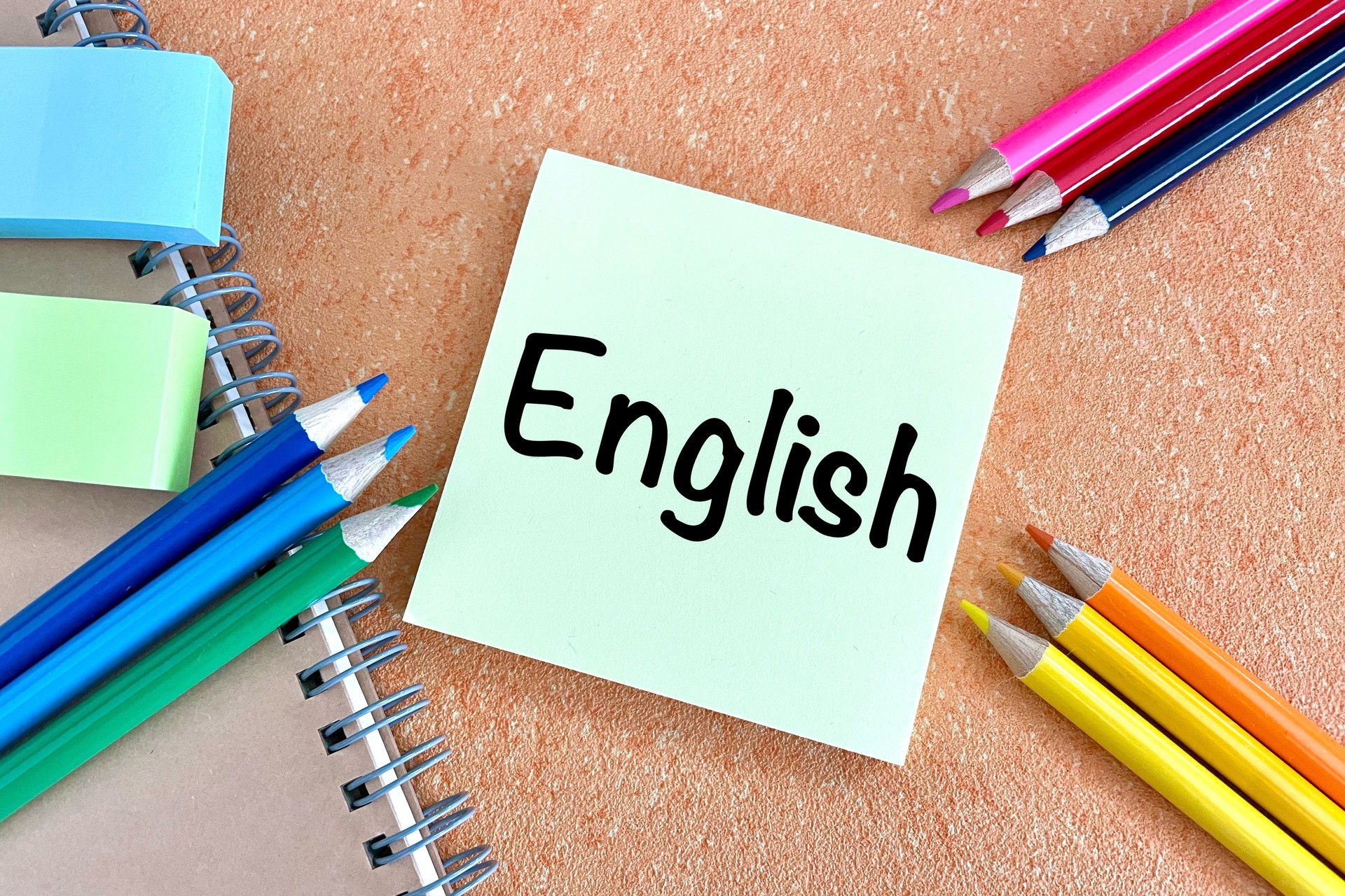 studying English and English conversation